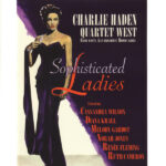 Elegant and sophisticated young woman with a 1950s hairstyle, dressed in a black gown, serving as the album cover for "Sophisticated Ladies"