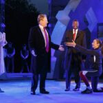 Stage picture of Julius Caesar by William Shakespeare