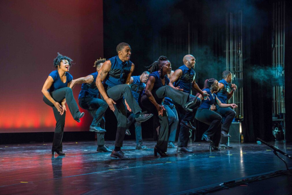 Dancers on stage